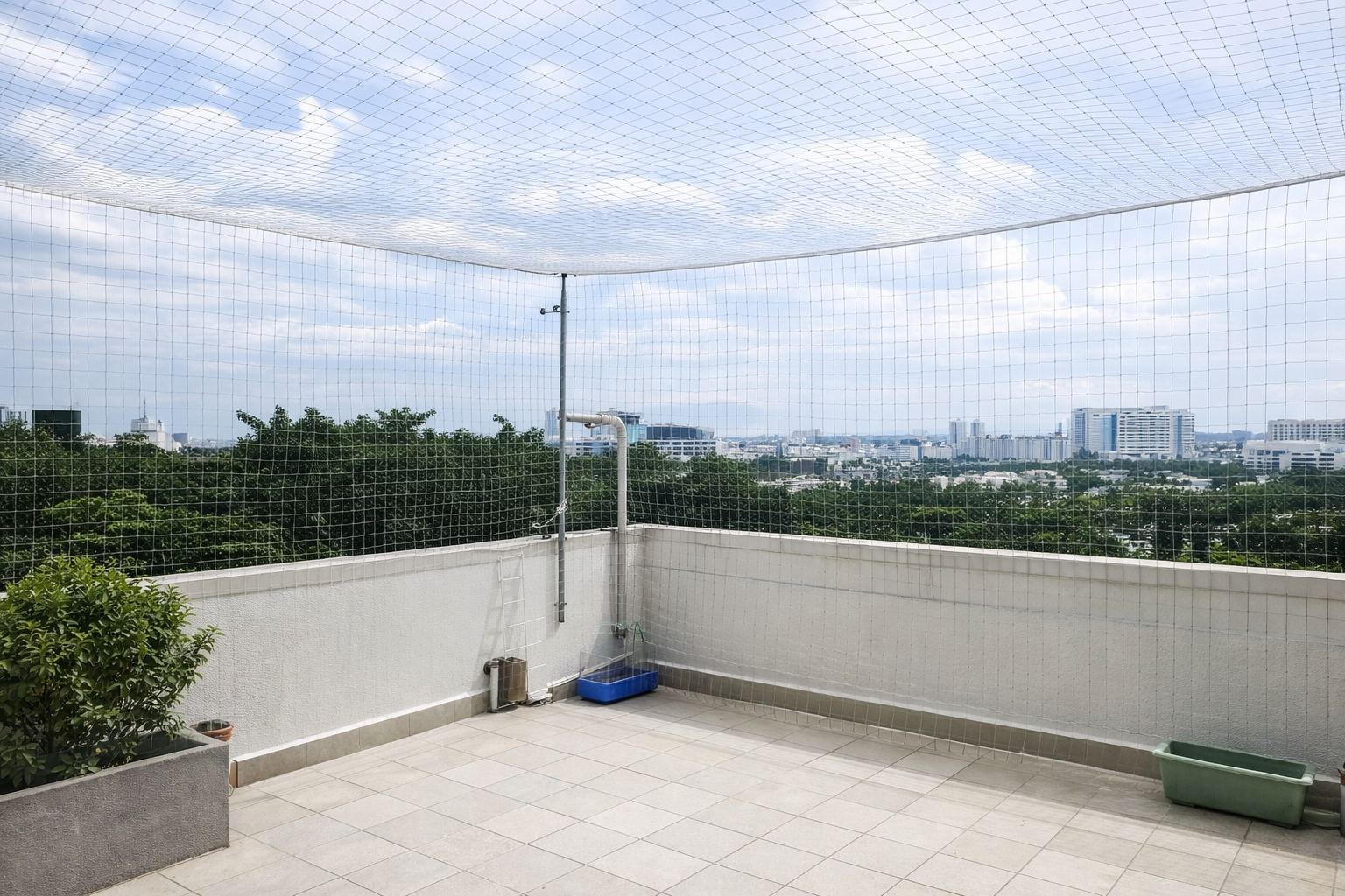 Terrace Pigeon Nets Chennai - KK Brothers